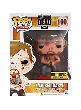 Rare The Walking Dead Pop! Television Bloody Injured Daryl EXCLUSIVE by FunKo