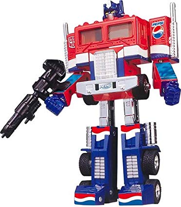 Transformers Optimus Prime Pepsi Convoy Action Figure