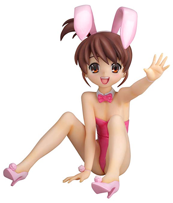 Kyon's Sister FREEing Pink Bunny Version 1/4 Scale PVC Figure: The Melancholy of Haruhi Suzumiya