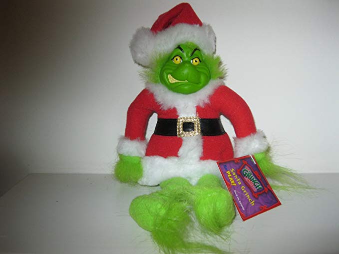 STUFFED LICENSED GRINCH DOLL FROM 