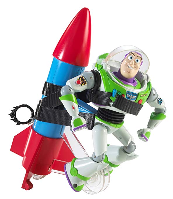 Mattel Toy Story Rocket Running Buzz Lightyear
