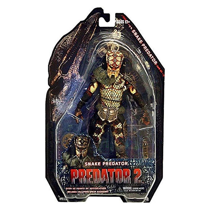 NECA Predator 2 Movie Series 5 Action Figure Snake Predator