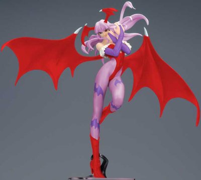 Street Fighter Vampire Savior Morrigan 1/6 Scale PVC Figure