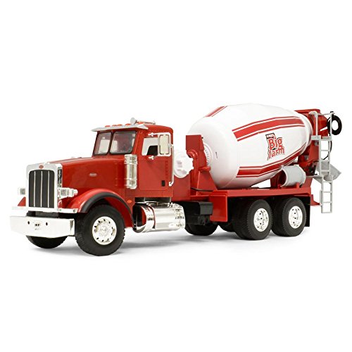 None 1/16th RED BIG FARM Peterbilt 367 Truck with Cement Mixer