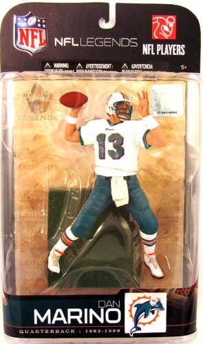 McFarlane Toys NFL Sports Picks Legends Series 5 Action Figure Dan Marino (Miami Dolphins) White Jersey Variant