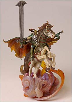 Final Fantasy Master Monster Creature Collection Series 2 PVC Arts Figure Odin On Sleipnir