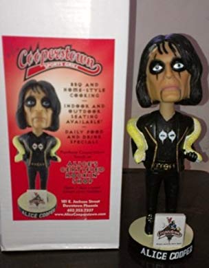 Alice Cooper Cooperstown Limited Edition Bobblehead Figure