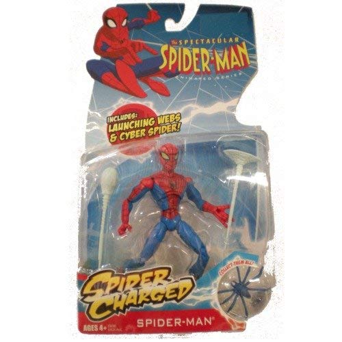 Spider-Man with Launching Webs - The Spectacular Spider-Man Animated Series A...