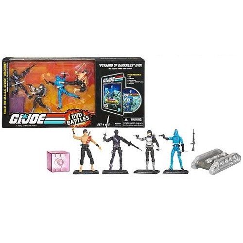 G.I. JOE Hasbro 25th Anniversary DVD Battle Pack Pyramid of Darkness