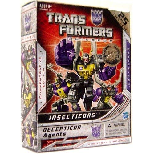 Insecticons Exclusive Transformers Universe 25th Annaversary Action Figure
