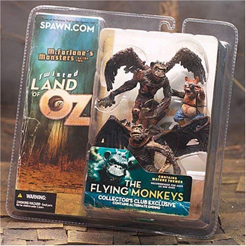 McFarlane Toys Club Exclusive Twisted Land of Oz: Flying Monkeys and Munchkin