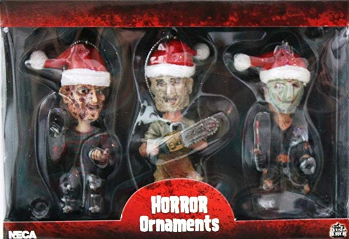 New Line Cinema Horror Ornaments Freddy Jason