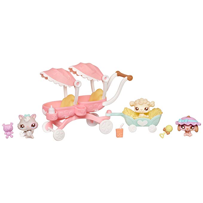 Littlest Pet Shop Babies Themed Pack - Sunny Stroll With Babies
