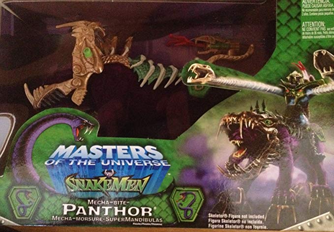 Masters of the Universe MOTU vs Snakemen Mecha-Bite Panthor