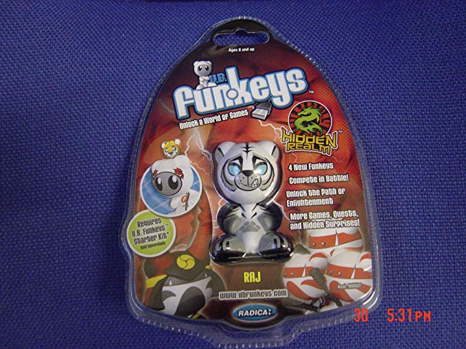 Funkeys Hidden Realm Very Rare White RAJ [Toy] [Toy] [Toy] [Toy] [Toy] [Toy]