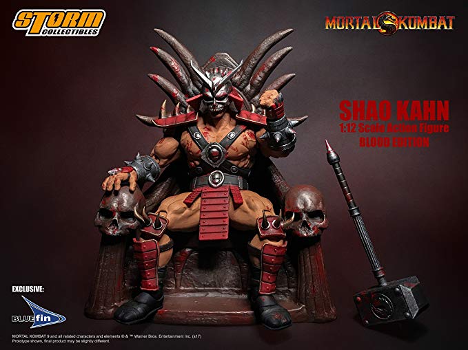 Storm Collectibles Mortal Kombat: Shao Kahn (Bloody Variant) Action Figure
