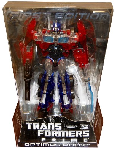 Tokyo Toy Show 2012 Exclusive First Edition Clear Voyager Optimus Prime