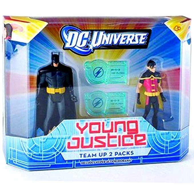 DC Universe Young Justice Batman And Robin Figure 2-Pack