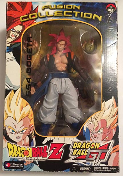 DRAGONBALL Z FUSION COLLECTION LIMITED EDITION SS4 GOGETA